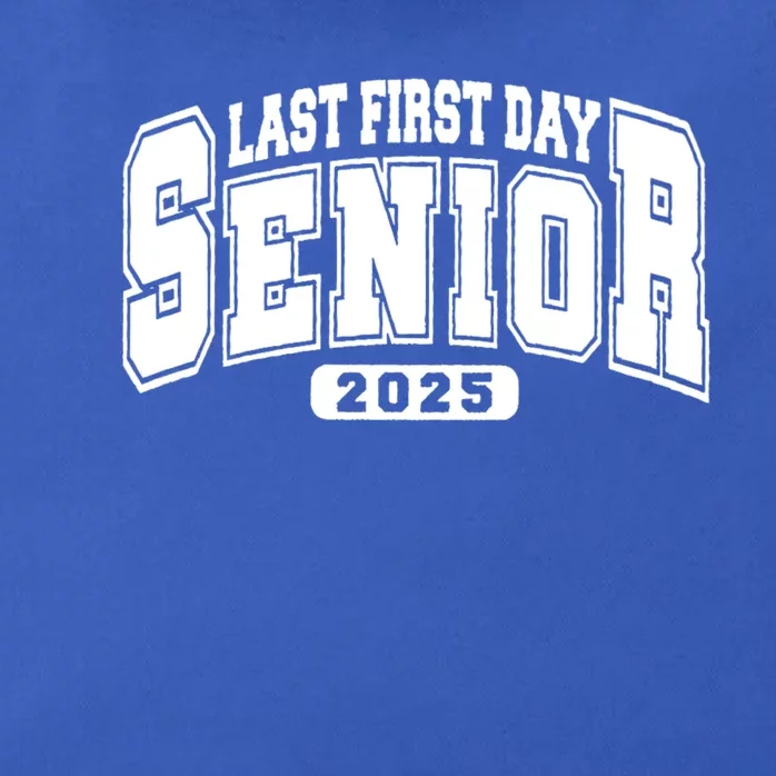 Last First Day Senior 2025 Class Of 2025 Back To School Zip Tote Bag