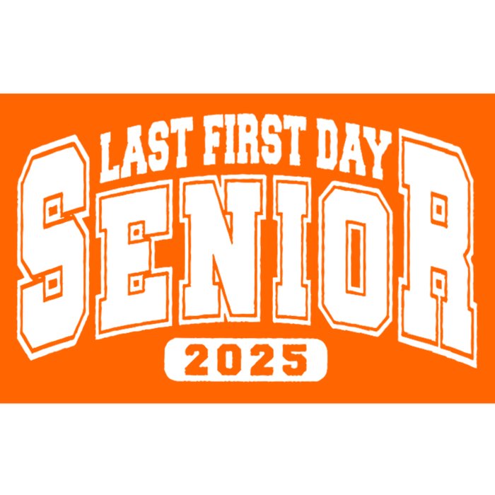 Last First Day Senior 2025 Class Of 2025 Back To School Bumper Sticker