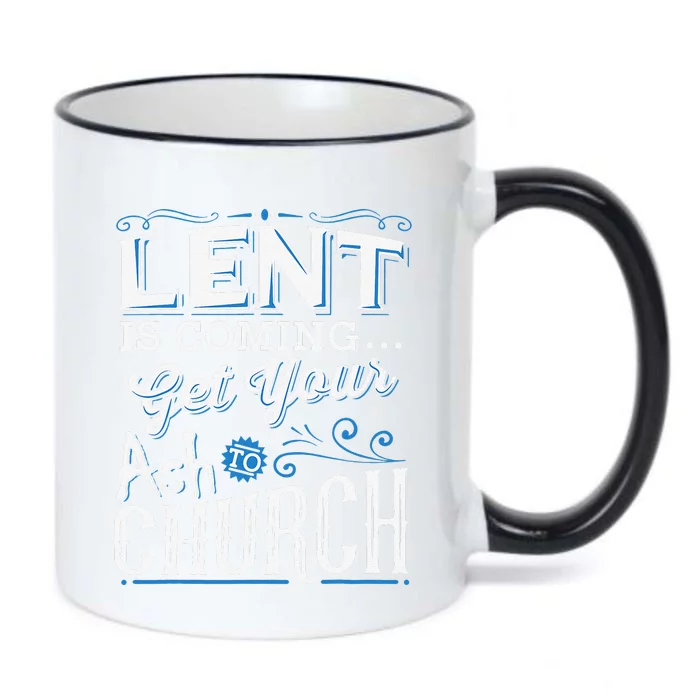 Lent Funny Easter Black Color Changing Mug