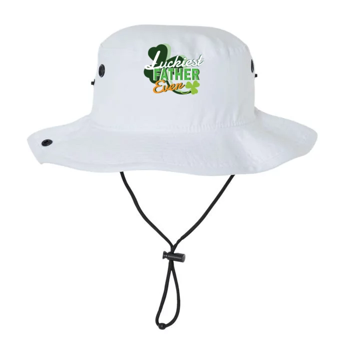 Luckiest Father Ever St Patricks Day Irish Fathersday Funny Gift Legacy Cool Fit Booney Bucket Hat