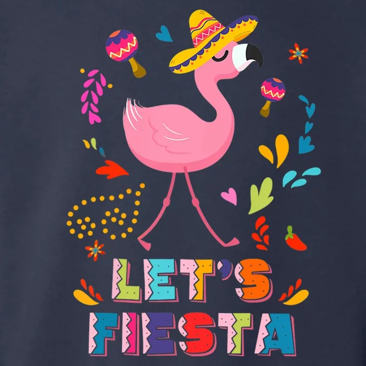 Let's Fiesta Flamingo Cinco De Mayo Toddler Hoodie