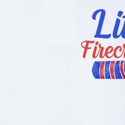 Little Firecracker Funny 4th Of July Softstyle Adult Sport Polo