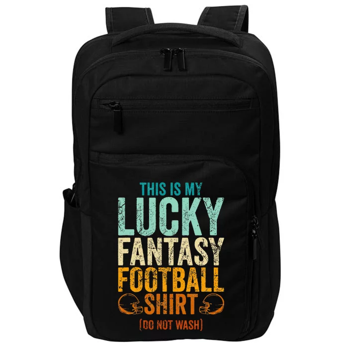 Lucky Fantasy Football Draft Party Do Not Wash Impact Tech Backpack