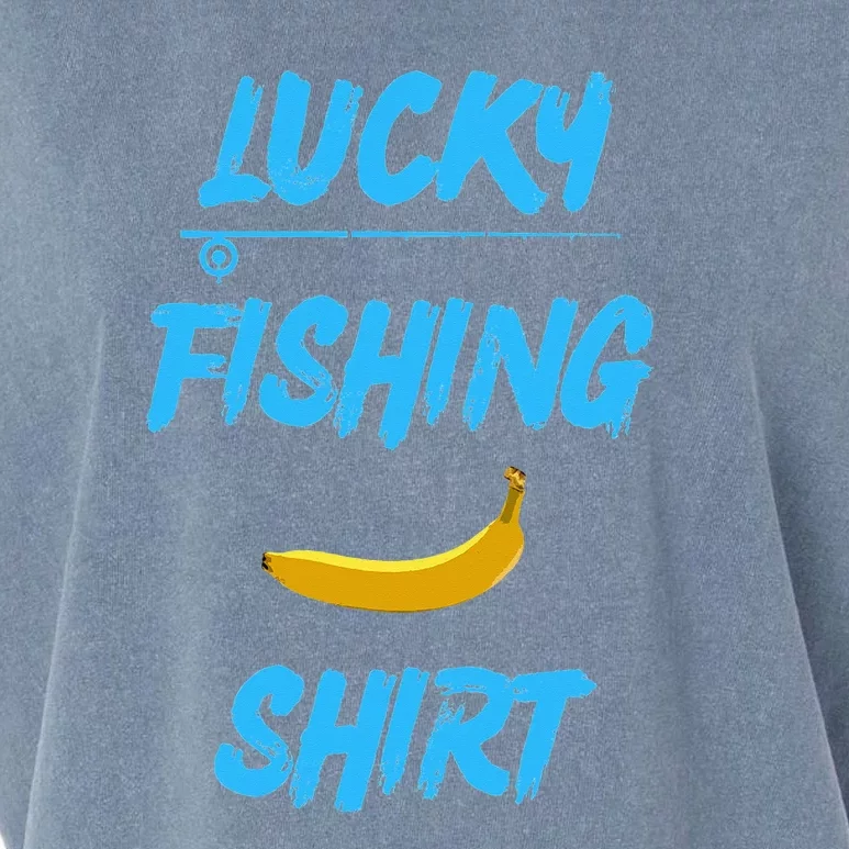 LUCKY FISHING Funny Banana Humor Garment-Dyed Women's Muscle Tee