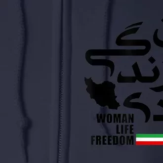 life freedom for Free Iran Full Zip Hoodie