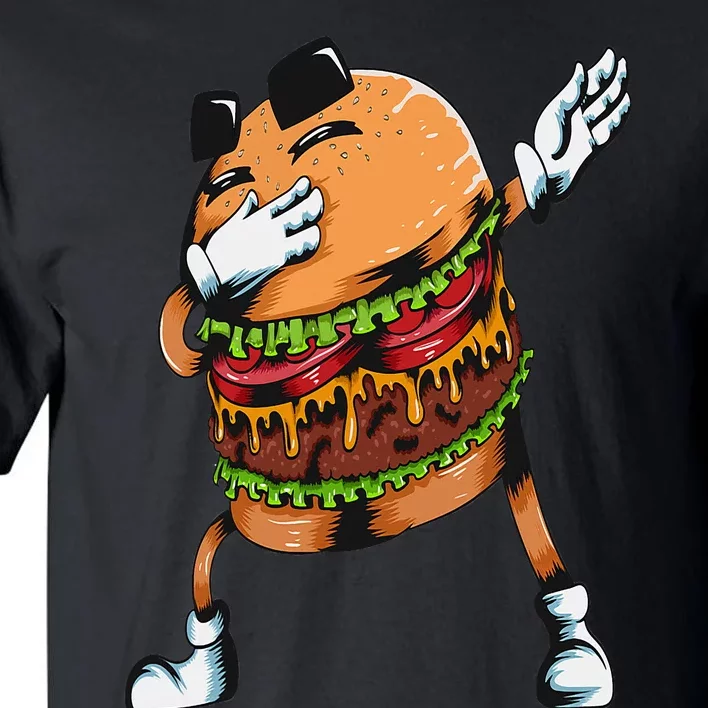 Lovers Fast Food Hamburger Dabbing Burger Tall T-Shirt