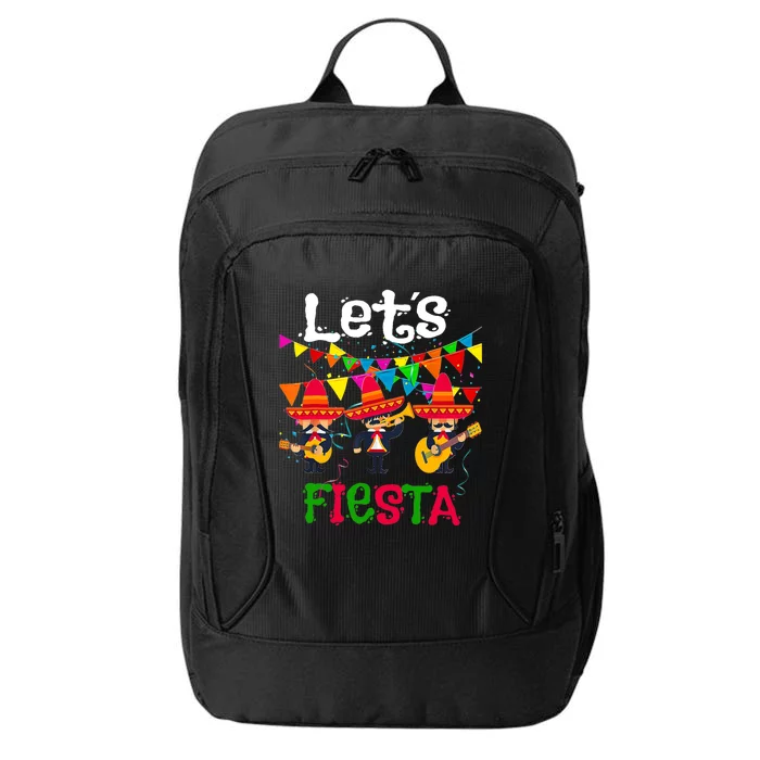 Let´s Fiesta Funny Cinco De Mayo Mexican Mariachi City Backpack