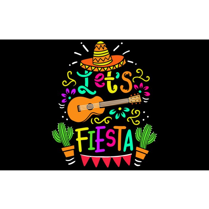 Let's Fiesta Funny Cinco De Mayo Bumper Sticker