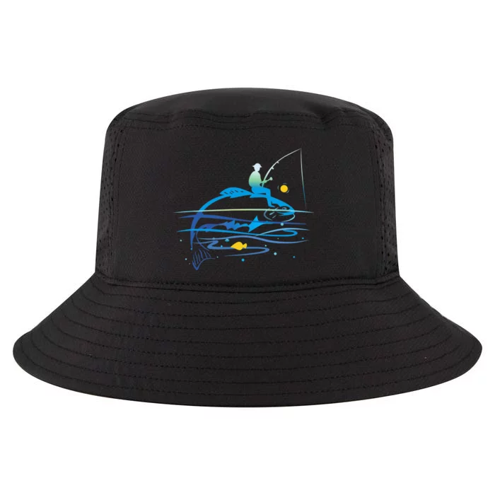 Leisure Fishing Funny Fishing Saying Cool Comfort Performance Bucket Hat