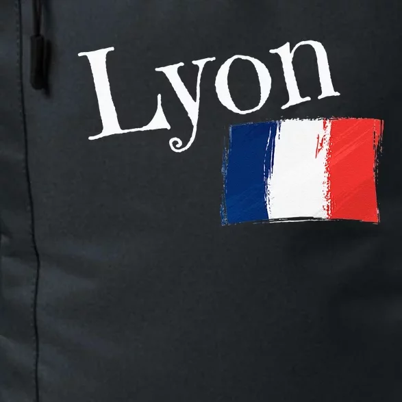 Lyon France Flag French City Of Lyon Daily Commute Backpack