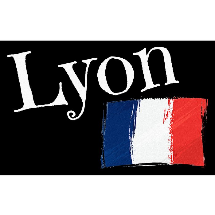 Lyon France Flag French City of Lyon Bumper Sticker