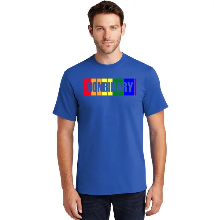 Lgbt Funny Gay Lesbian Bisexual Pride Nonbinary Great Gift Tall T-Shirt