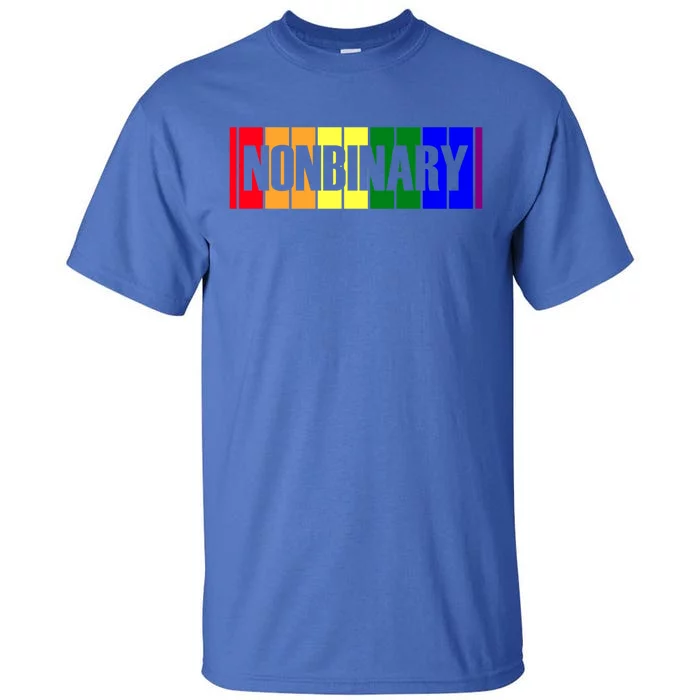 Lgbt Funny Gay Lesbian Bisexual Pride Nonbinary Great Gift Tall T-Shirt