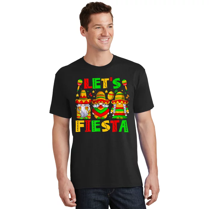 Let's Fiesta Gnome Cinco De Mayo 5th May Mexican Men Women T-Shirt