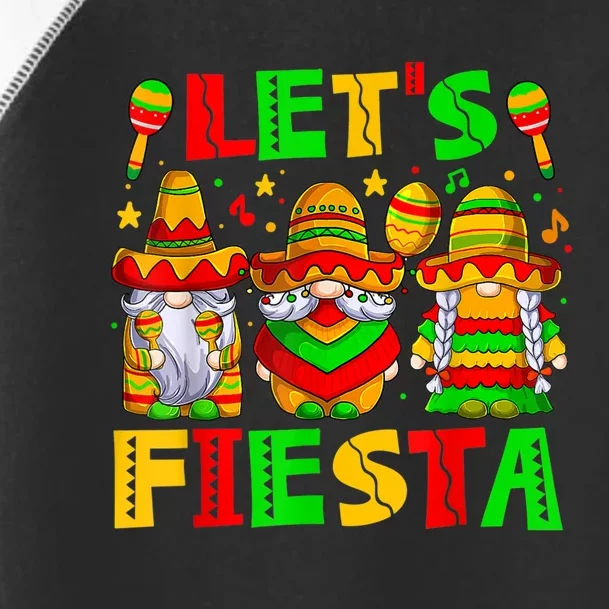 Let's Fiesta Gnome Cinco De Mayo 5th May Mexican Men Women Toddler Fine Jersey T-Shirt