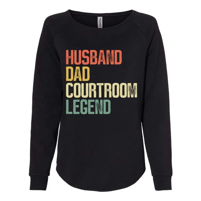 Lawyer Funny Gift Funny Gift Attorney Dad Vintage Gift Womens California Wash Sweatshirt