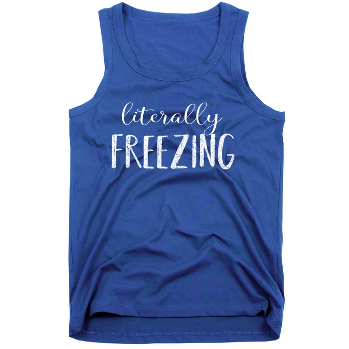 Literally Freezing Gift Tank Top