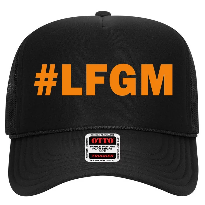 #LFGM Baseball Fan High Crown Mesh Trucker Hat