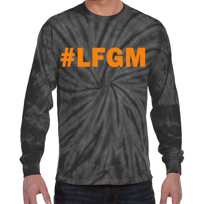 #LFGM Baseball Fan Tie-Dye Long Sleeve Shirt