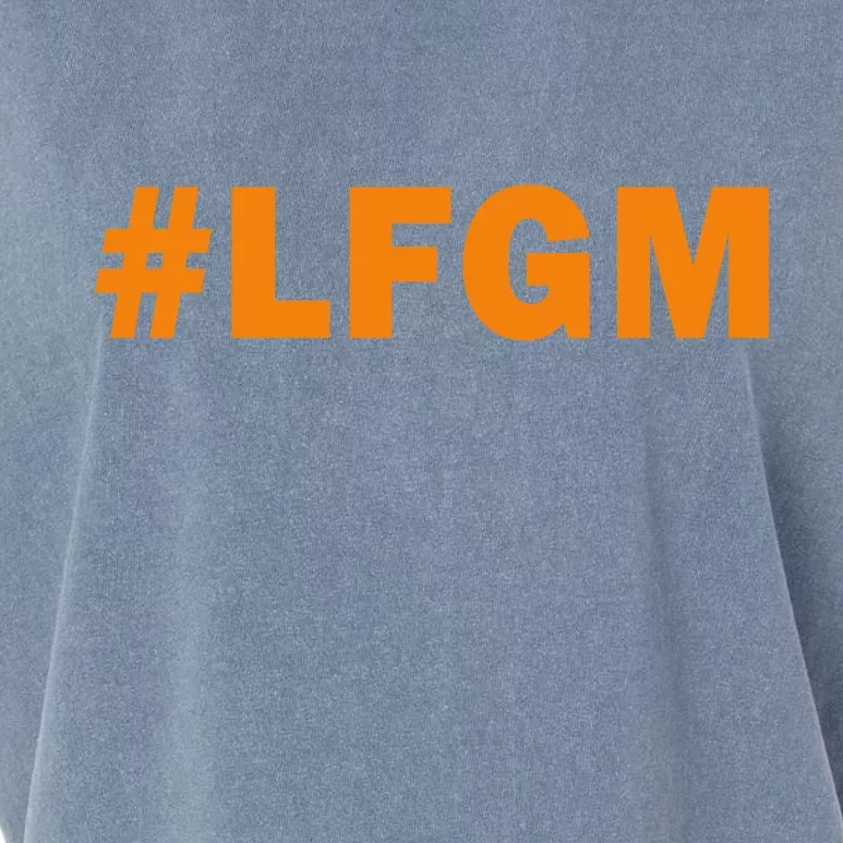 #LFGM Baseball Fan Garment-Dyed Women's Muscle Tee