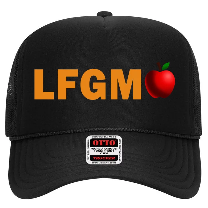 LFGM Teachers Apple High Crown Mesh Trucker Hat