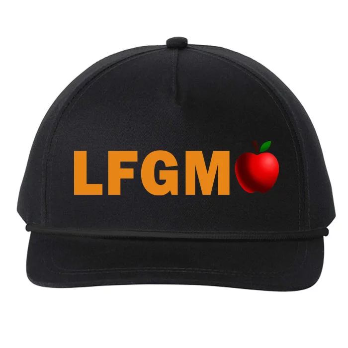 LFGM Teachers Apple Snapback Five-Panel Rope Hat