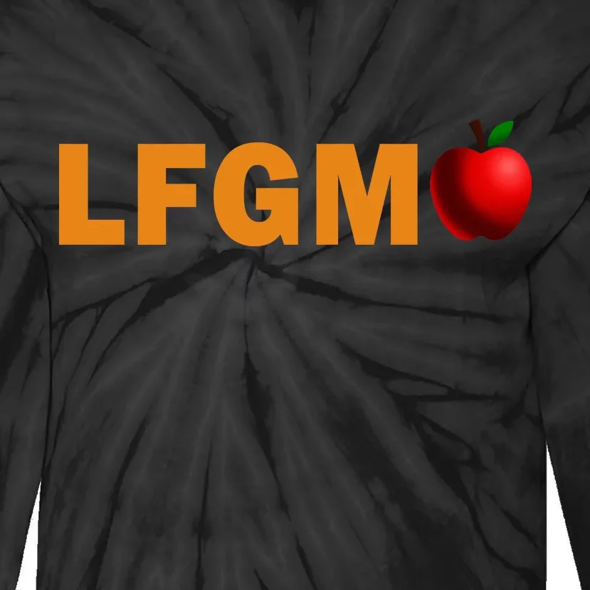 LFGM Teachers Apple Tie-Dye Long Sleeve Shirt