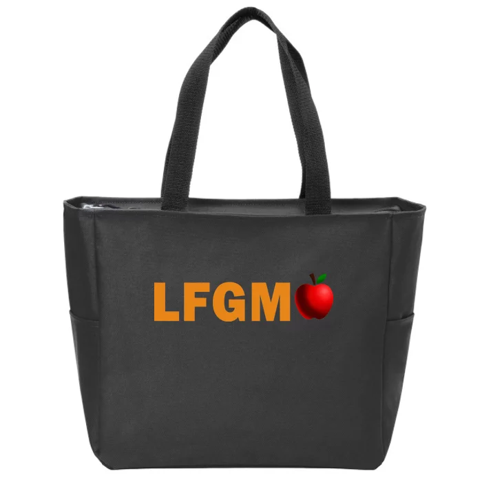 LFGM Teachers Apple Zip Tote Bag