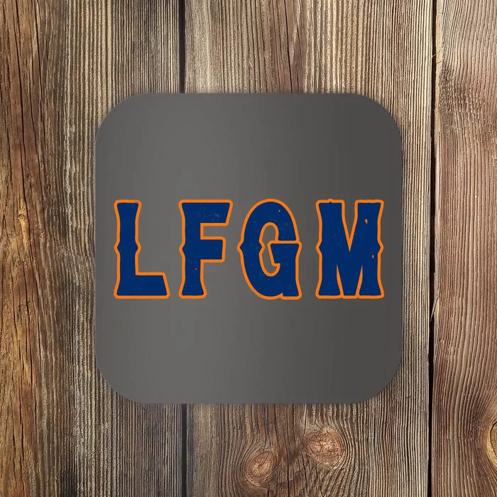 LFGM Vintage Baseball Fans Catchers Pitchers Coaster