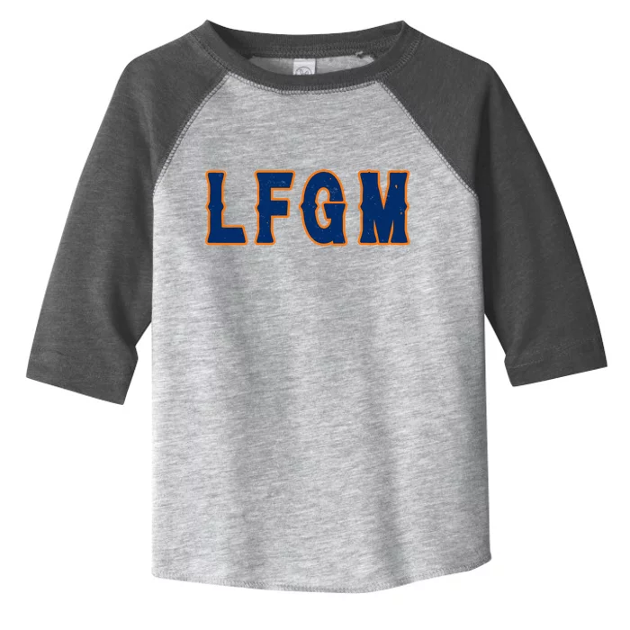 LFGM Vintage Baseball Fans Catchers Pitchers Toddler Fine Jersey T-Shirt