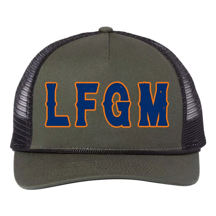 LFGM Vintage Baseball Fans Catchers Pitchers Retro Rope Trucker Hat Cap