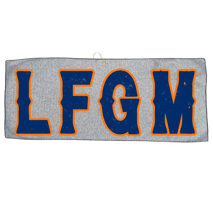 LFGM Vintage Baseball Fans Catchers Pitchers Large Microfiber Waffle Golf Towel