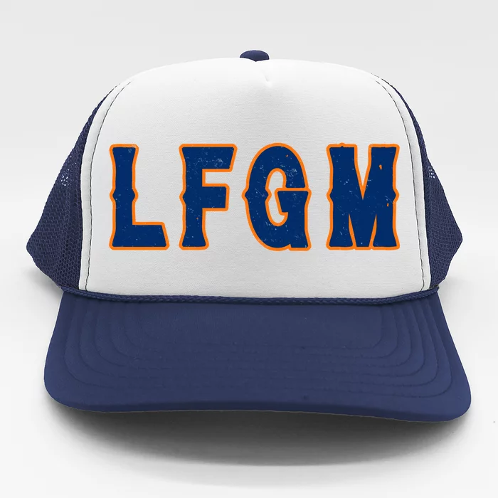 LFGM Vintage Baseball Fans Catchers Pitchers Trucker Hat