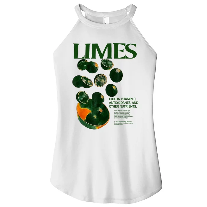 Limes Funny High In Vitamin C Antioxidants Other Nutrients Women’s Perfect Tri Rocker Tank