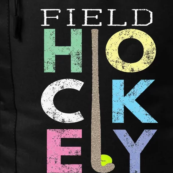 Love Field Hockey Fun Birthday Gift Product Daily Commute Backpack