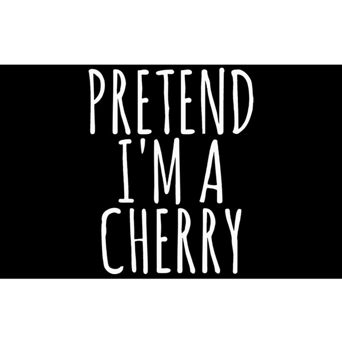 Lazy Funny Halloween Costume Pretend Im A Cherry Bumper Sticker