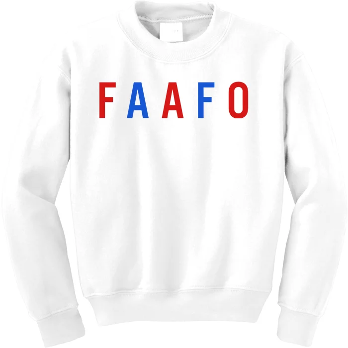 Limited Faafo Iykyk Paris 2024 Kids Sweatshirt