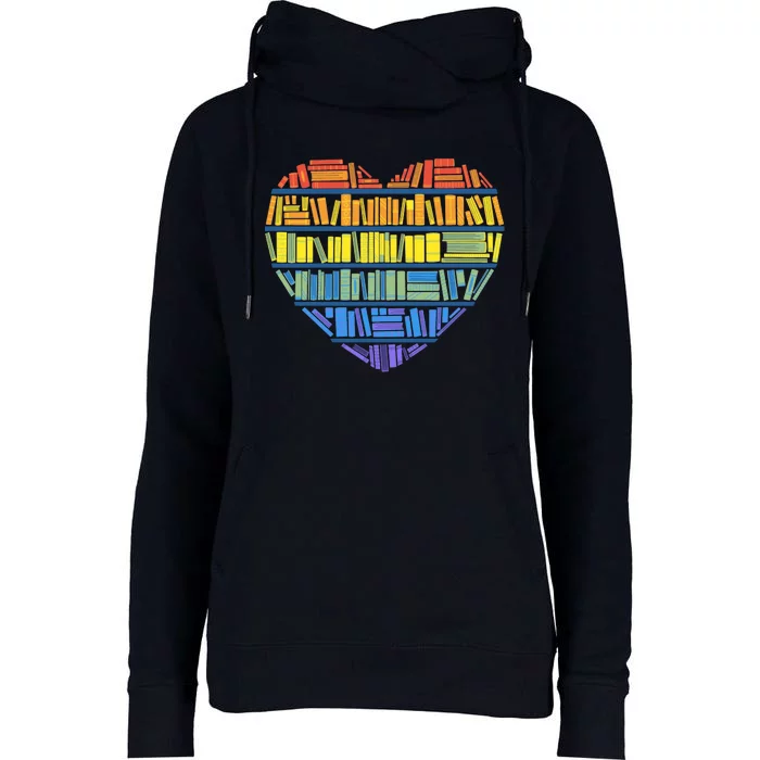 LOVE FOR KNOWLEDGE Womens Funnel Neck Pullover Hood