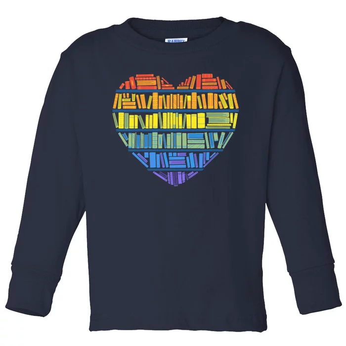 LOVE FOR KNOWLEDGE Toddler Long Sleeve Shirt