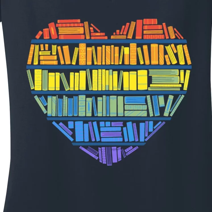 LOVE FOR KNOWLEDGE Women's V-Neck T-Shirt