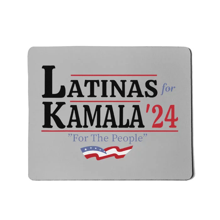 Latinas For Kamala 2024 For The People Art Mousepad