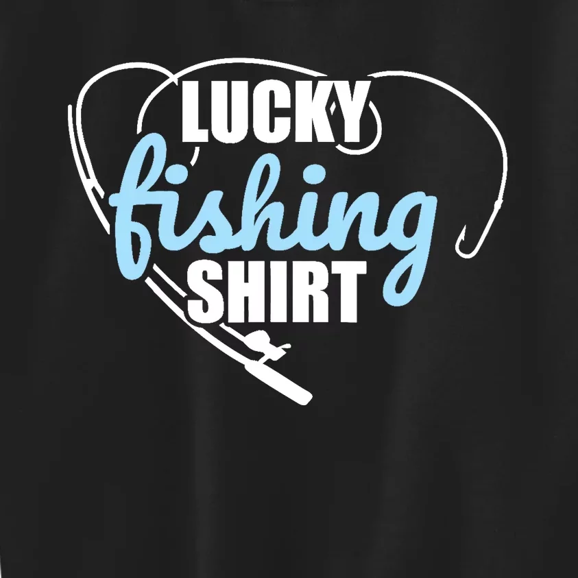 Lucky fishing Kids Sweatshirt