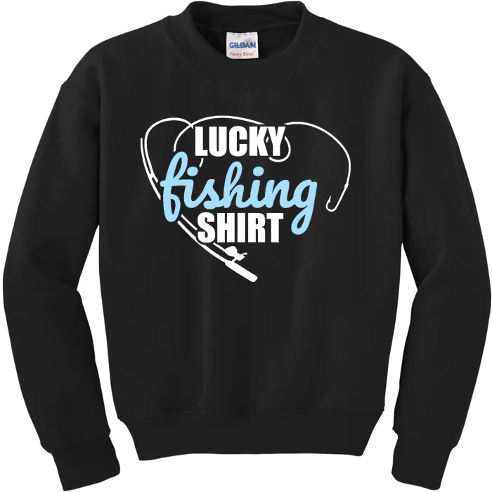 Lucky fishing Kids Sweatshirt