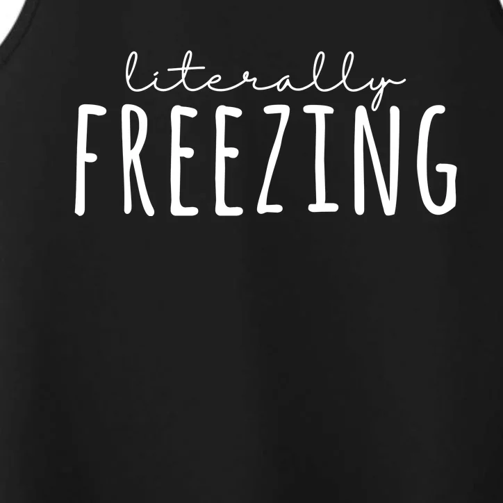 Literally Freezing Performance Tank