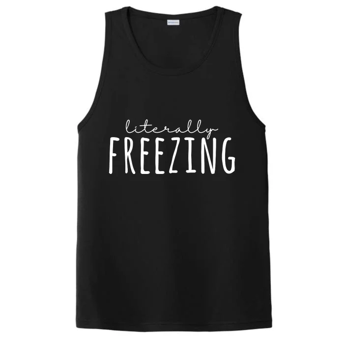 Literally Freezing Performance Tank