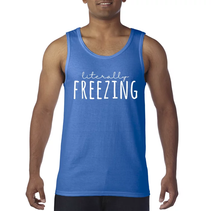 Literally Freezing Tank Top