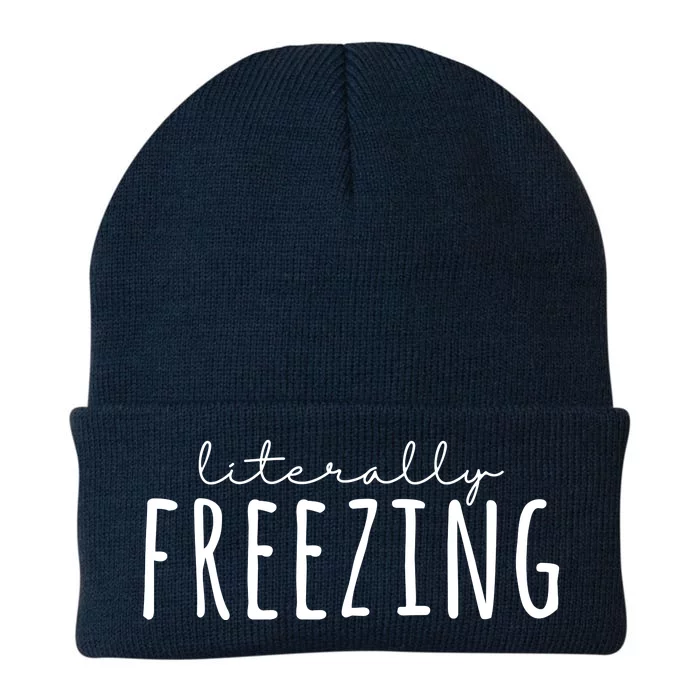 Literally Freezing Knit Cap Winter Beanie