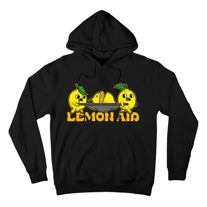 Lemonade Funny Lemon Aid Lemons Food Pun Fruit Nurse Tall Hoodie