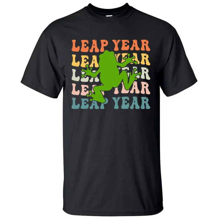 leap frog leap day 2024 Tall T-Shirt