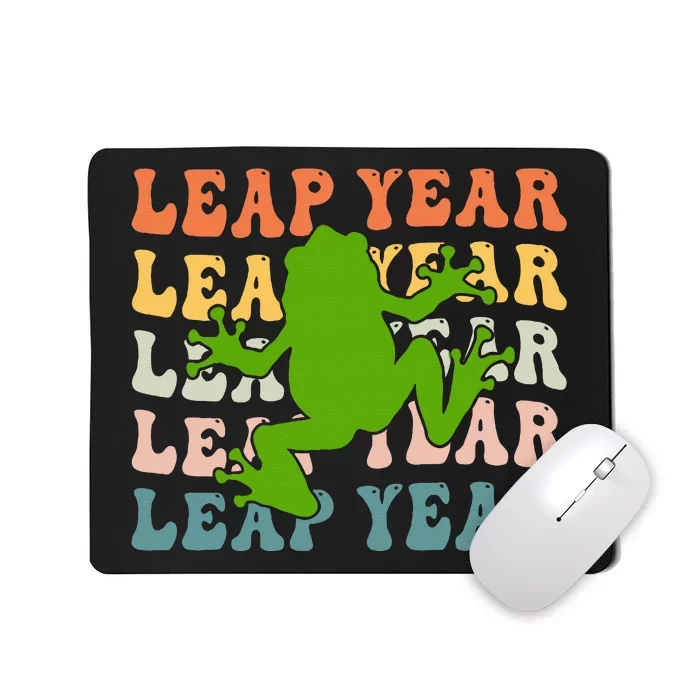 leap frog leap day 2024 Mousepad